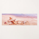 Zeeshells op het Zee Beach Yogamat (Voorkant (horizontaal))