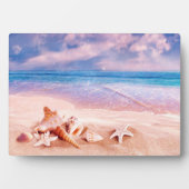 Zeeshells Zee Beach Fotoplaat (voorkant)
