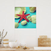 zeeslafdruk poster (Keuken)