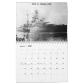 Zeeslag kalender. kalender (Mar 2027)