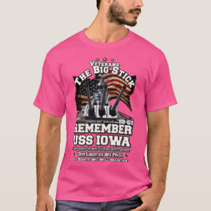 Zeeslag USS IOWA BB61 T-shirt
