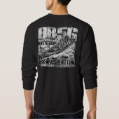 Zeeslag Washington Sweatshirt (Achterkant)