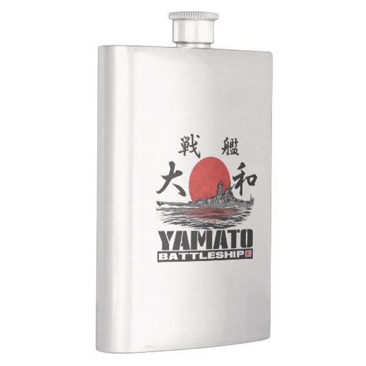 Zeeslag Yamato Classic Flask Classic Flask Flacon (Rechts)