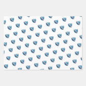 Zeeslagende zool van het Nautische kind Inpakpapier Vel (Voorkant)