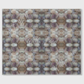 Zeeslagenpatroon, aangepaste tekst met liefde cadeaupapier (Vlak)