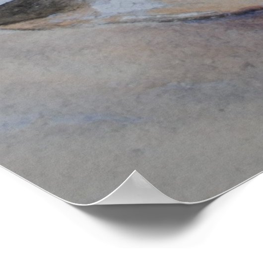 Zeeslagers afdrukken poster (Hoek)