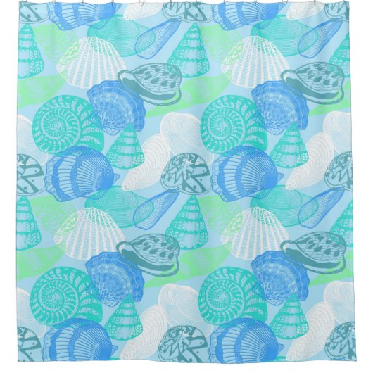 Zeeslagers Douchegordijn (Voorkant)