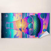 Zeeslagers Fantasy Strandlaken (Voorkant)