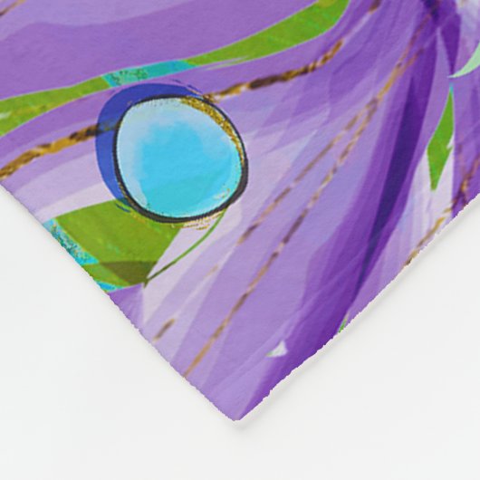 Zeeslagers onder het Zee Roze penselen Fleece Deken (Hoek)