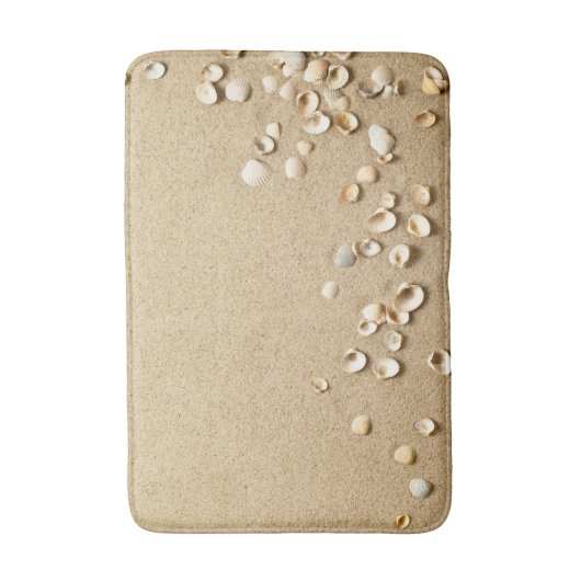 Zeeslagers op zand badmat (Voorkant Verticaal)