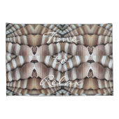 Zeeslagers Romantic Beach Summer Elegant Pattern Kussensloop (Achterkant-Rechts)