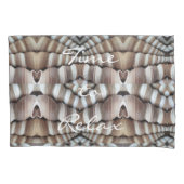 Zeeslagers Romantic Beach Summer Elegant Pattern Kussensloop (Voorkant-Links)