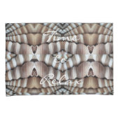 Zeeslagers Romantic Beach Summer Elegant Pattern Kussensloop (Voorkant-Rechts)