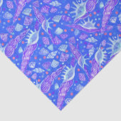 Zeeslagers Zeeslagers Nautical Pattern Blue Tissuepapier (Detail)