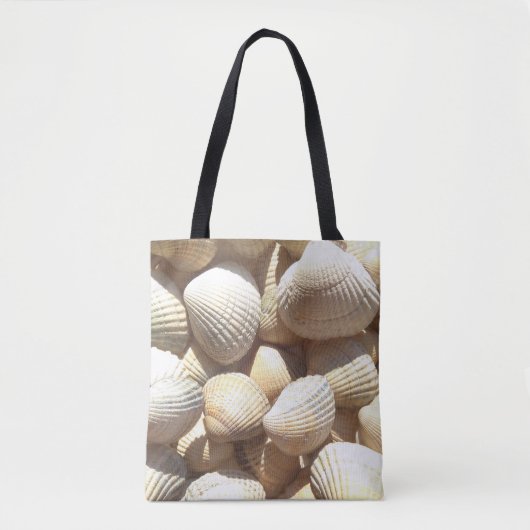 Zeeslagers, zomerstrand Exotic Tropical Canvas tas (Voorkant)