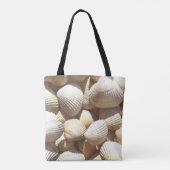 Zeeslagers, zomerstrand Exotic Tropical Canvas tas (Achterkant)