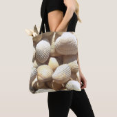 Zeeslagers, zomerstrand Exotic Tropical Canvas tas (Dichtbij)
