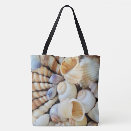 Zeeslagers, zomerstrand Exotic Tropical Canvas tas (Achterkant)
