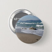 Zeeslagje/pin Ronde Button 5,7 Cm (Voorkant /achterkant)