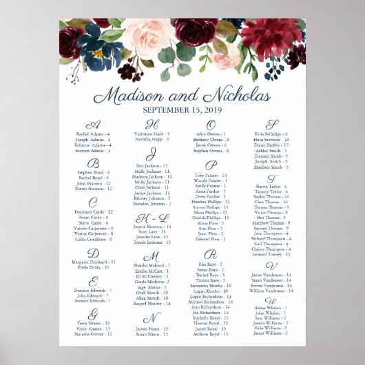 Zeeslagkaart voor marinescheepvaart en marsala Flo Poster (Voorkant)