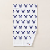 Zeeslagroodblauw Bad Handdoek (Handdoek)