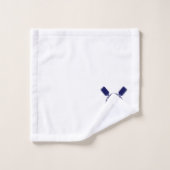 Zeeslagroodblauw Bad Handdoek (Wasdoekje)