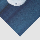 Zeeslagschelp Starfish marine Blue White Tissuepapier (Detail)