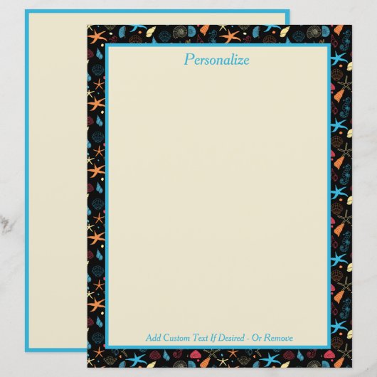 Zeeslagvis en zeebaars (Voorkant / Achterkant)