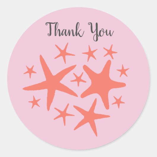 Zeeslagvis Zeesoorten strand Party Stickers (Voorkant)