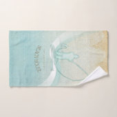 Zeeslagvisserij Aqua Blue ID623 Bad Handdoek (Handdoek)