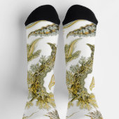 Zeeslakken door Ernst Haeckel, Vintage Nudibranchi Sokken (Top)