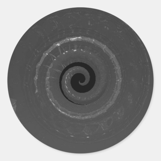 zeesleep ronde sticker (Voorkant)