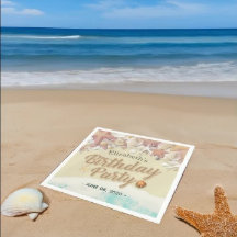 Zeesleepschelpen van de Birthday Party