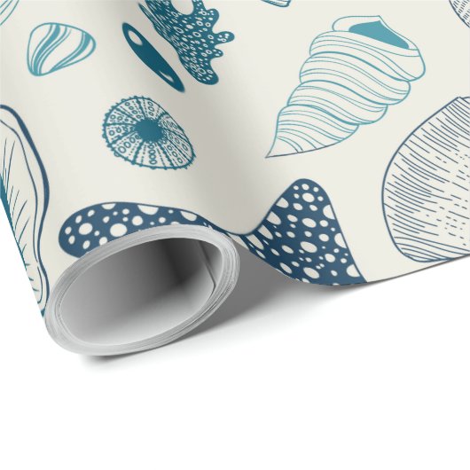 Zeesleppels, wit cadeaupapier (Rol Hoek)