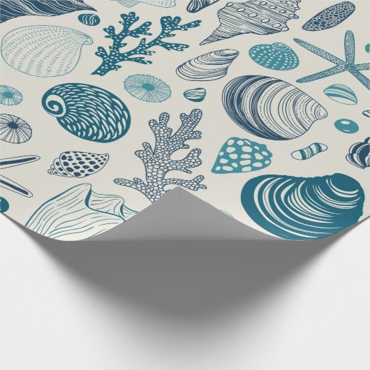 Zeesleppels, wit cadeaupapier (Hoek)