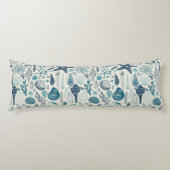 Zeesleppels, wit lichaamskussen (Voorkant)