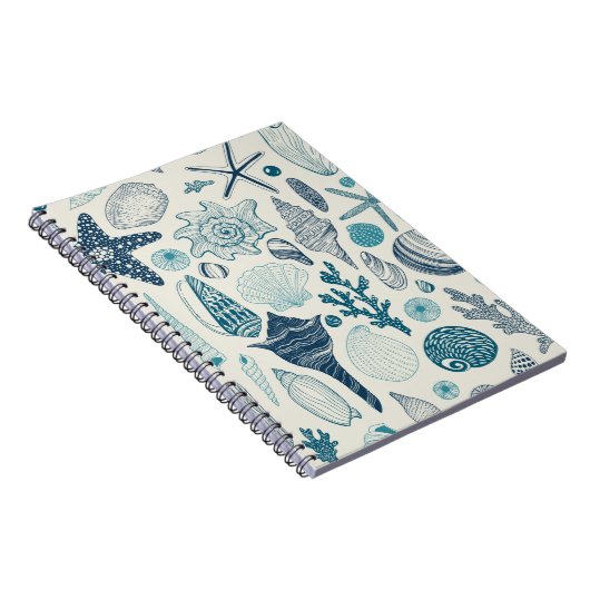 Zeesleppels, wit notitieboek (Rechterzijde)