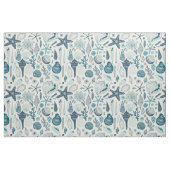 Zeesleppels, wit stof (Yard (91,4 cm))