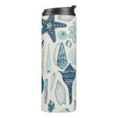 Zeesleppels, wit thermosbeker (Gedraaid links)