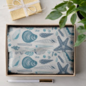 Zeesleppels, wit tissuepapier (Geschenk)