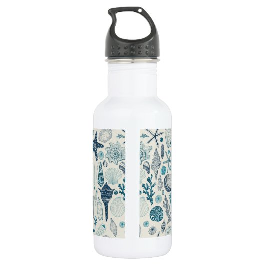 Zeesleppels, wit waterfles  (Achterkant)