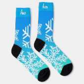 zeesneeuwvlokken sokken (Rechts)