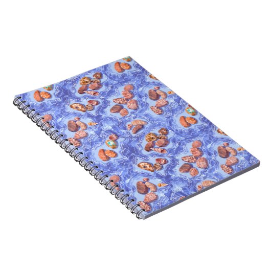 Zeesoep, golven, kieuwen notitieboek (Rechterzijde)