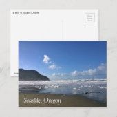 Zeesoever in de winter briefkaart (Voorkant / Achterkant)