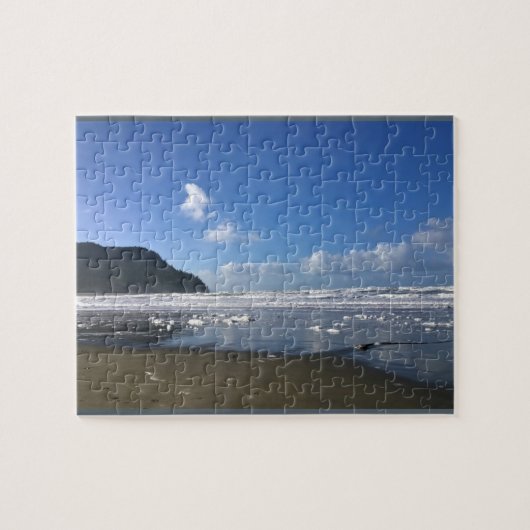 Zeesoever in de winter legpuzzel (Horizontaal)