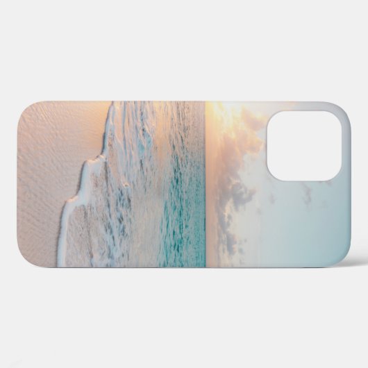 Zeesoor tijdens het gouden uur Case-Mate iPhone case (Achterkant (horizontaal))