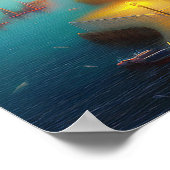 Zeesoort en aansteker poster (Hoek)