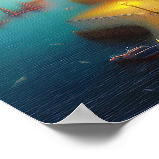 Zeesoort en aansteker poster (Hoek)