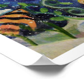 Zeesoorten en tropische vissen, kleurrijk poster (Hoek)