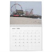 Zeesoorten Hoogte Beach & Boardwalk Calendar Kalender (Mar 2026)